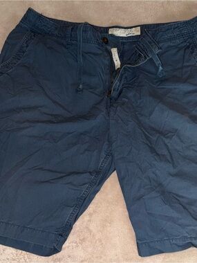 Lucky Brand Men's Navy Flat-Front Shorts